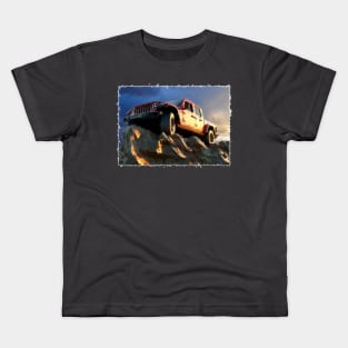 Jeep Painting Kids T-Shirt